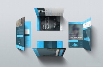 Perspective iOS Mockup Perspective iOS Mockup